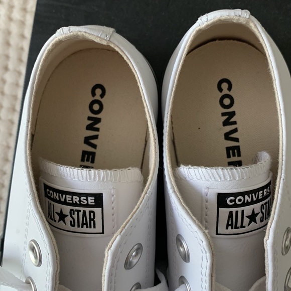 Converse White Women's Sneakers - Picture 7 of 7